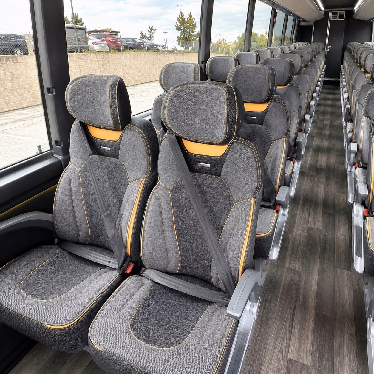 carlsbad charter bus interior