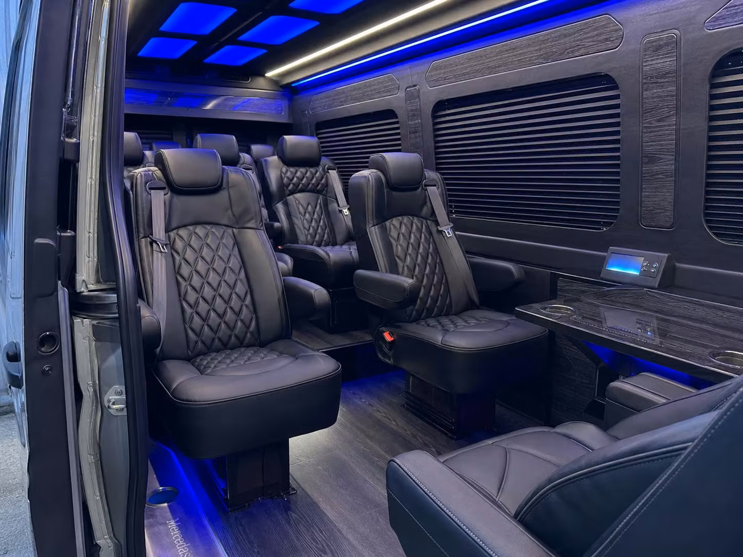 sprinter van transportation for groups and events across carlsbad
