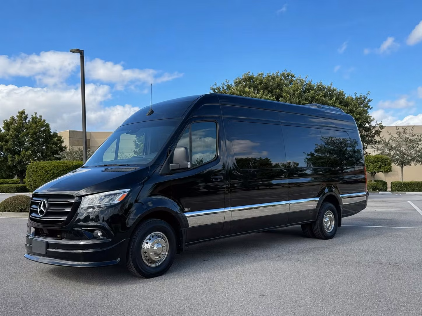 sprinter van with driver